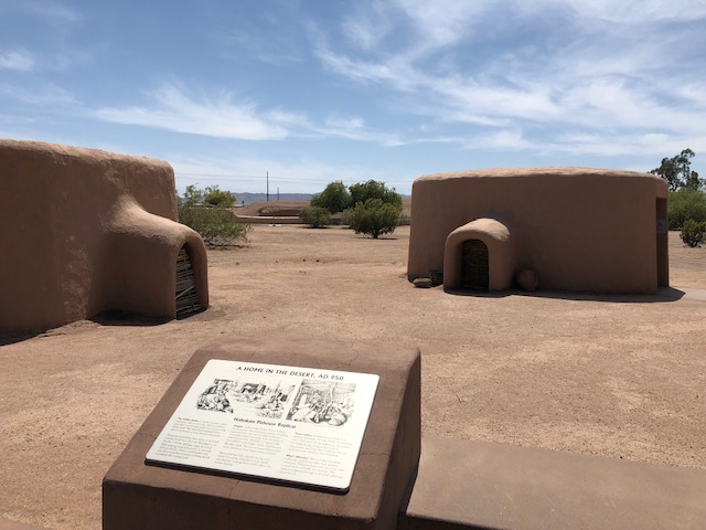 Archaeological site view